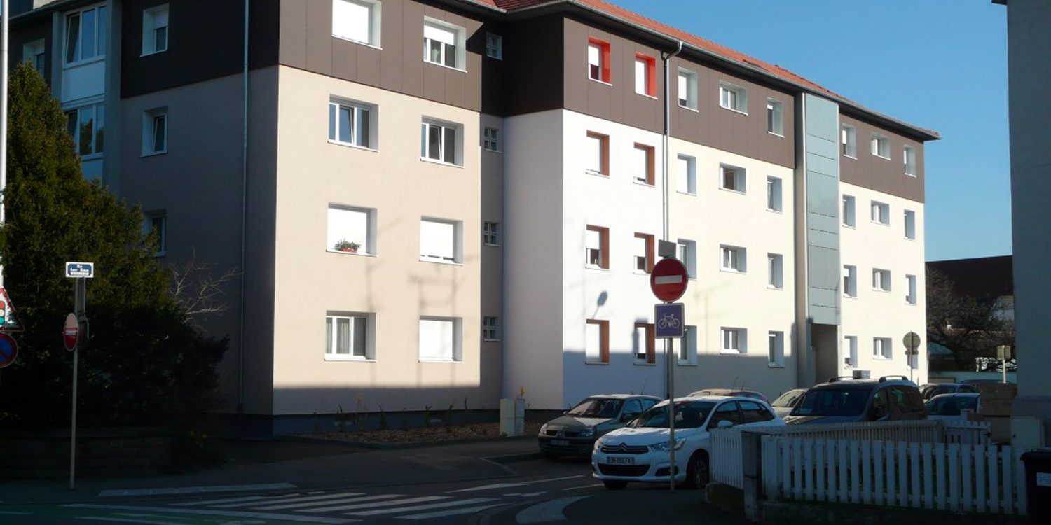 R&eacute;habilitation BBC de 44 logements – Colmar Wintzenheim