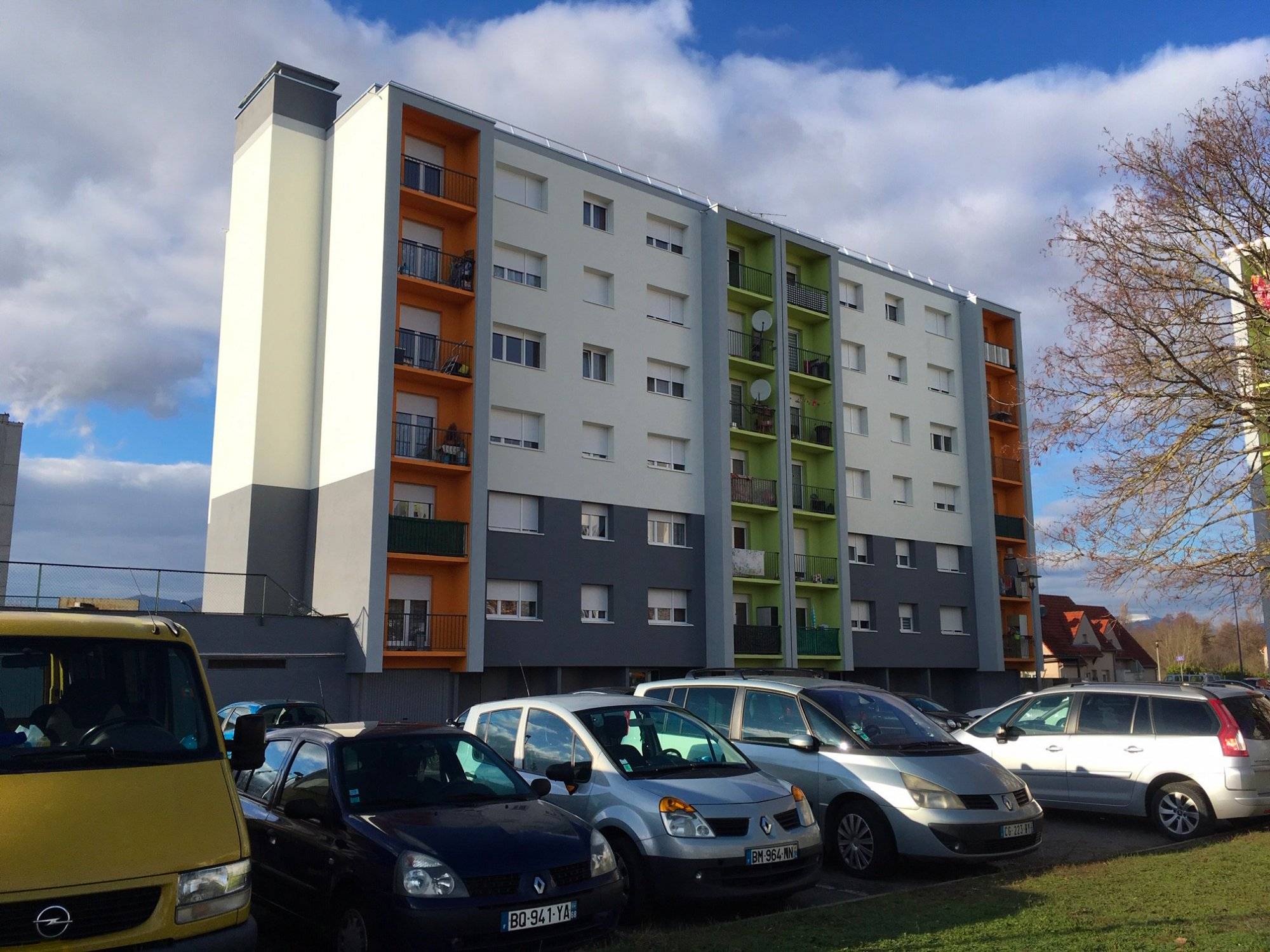 REHABILITATION BBC 60_1 | CIBATHERM Réhabilitation BBC de 60 logements – Wittelsheim Wittenheim 0