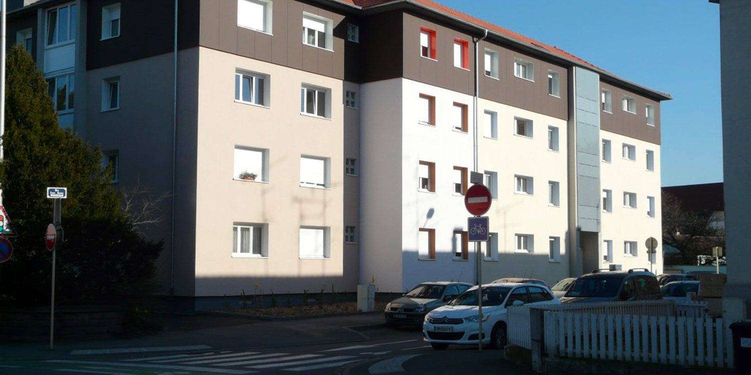 Réhabilitation BBC de 44 logements &#8211; Colmar Wintzenheim