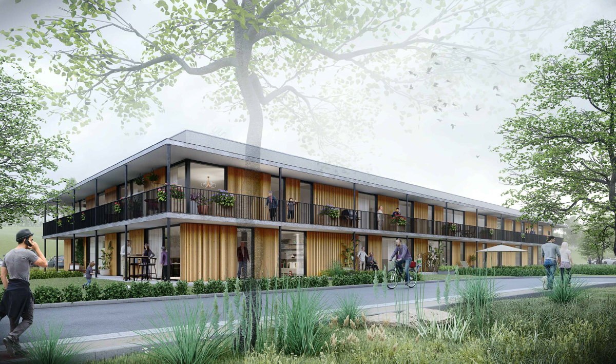 Construction de 22 logements Séniors à SERRE-LES-SAPINS &#8211; VILLA GENERATION Cernay