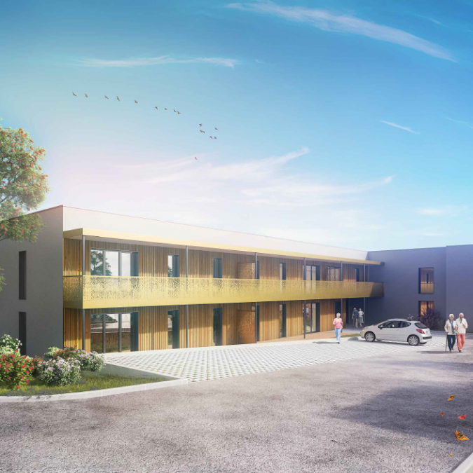 Construction de 22 logements Séniors à SERRE-LES-SAPINS &#8211; VILLA GENERATION Soultz-Haut-Rhin 1