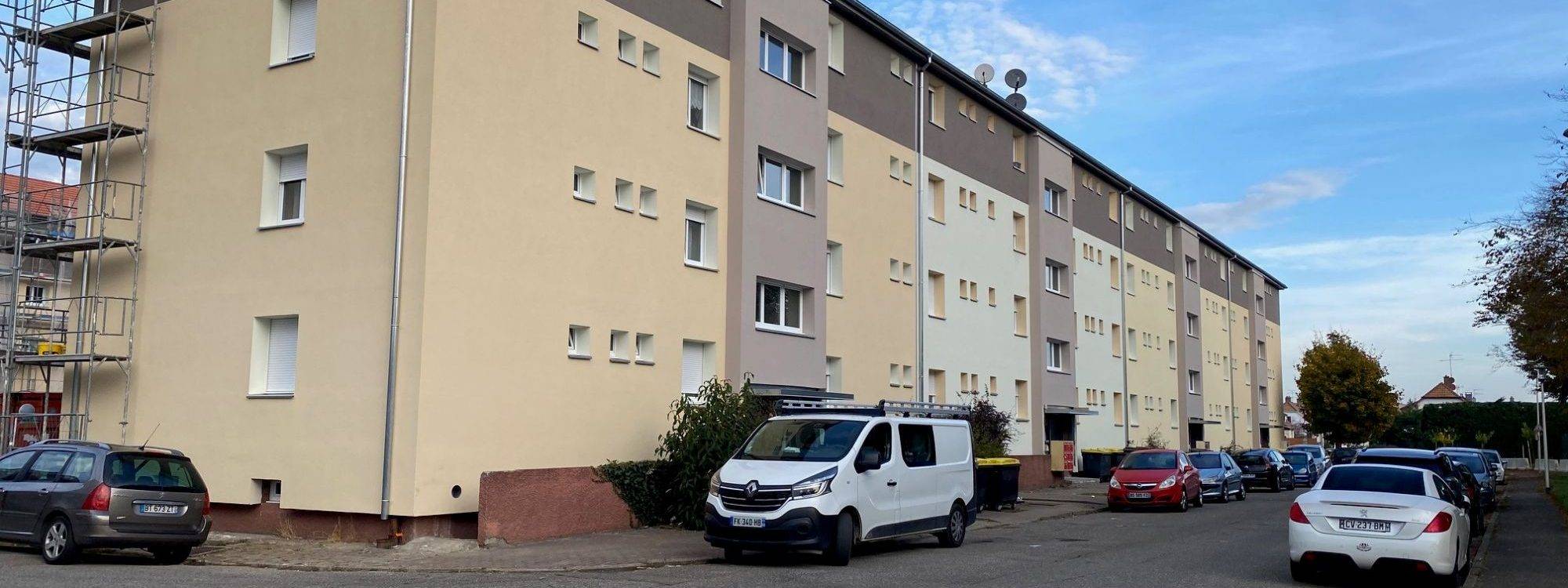 Réhabilitation de 56 logements &#8211; Quartier Sobieski à WITTELSHEIM Wittenheim