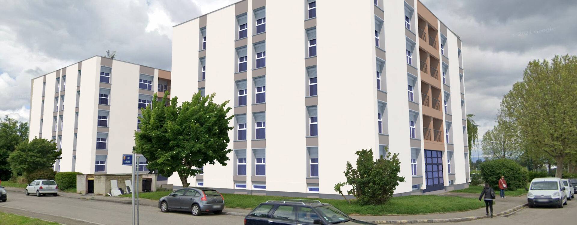 Réhabilitation de 40 logements à WITTENHEIM Wittenheim