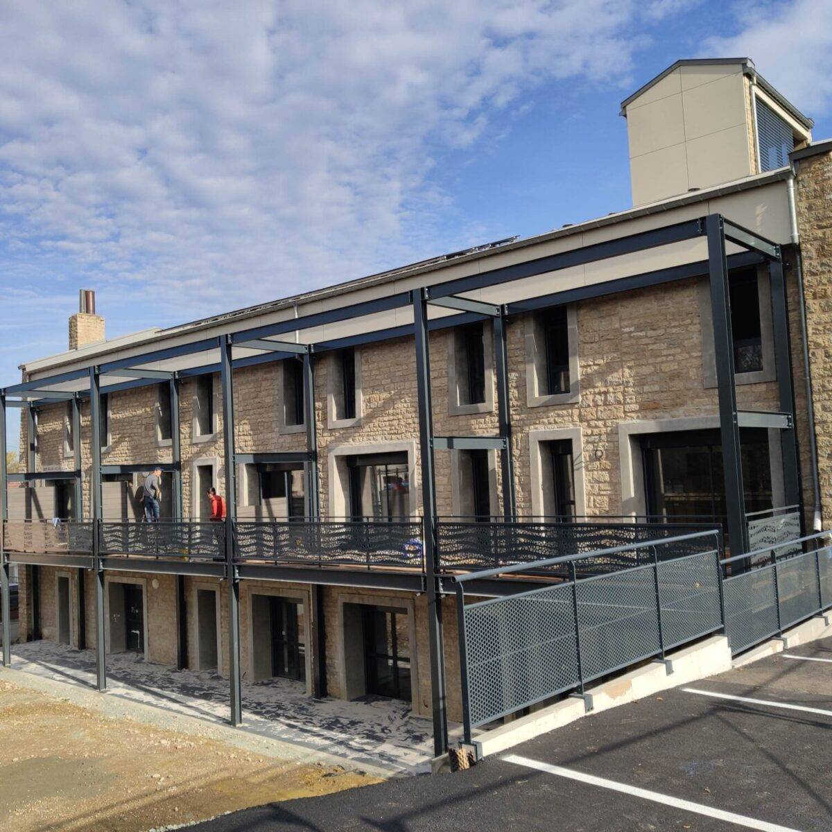TRANSFORMATION D&#8217;UNE EGLISE EN 10 LOGEMENTS COLLECTIFS A BETHONCOURT Pfastatt