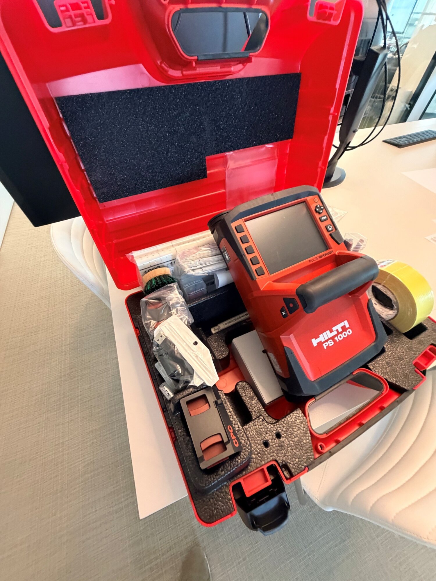 Nouveau&nbsp;: CIBATHERM se dote d&rsquo;un scanner b&eacute;ton Hilti Wittenheim