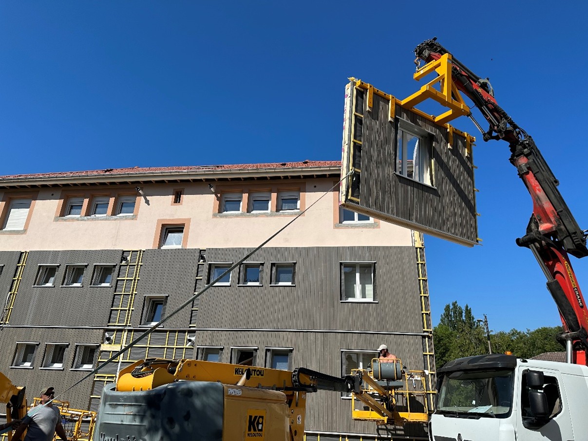 IMAGE7 2 | CIBATHERM REHABILITATION DE 96 LOGEMENTS A PONT DE ROIDE Kingersheim 3